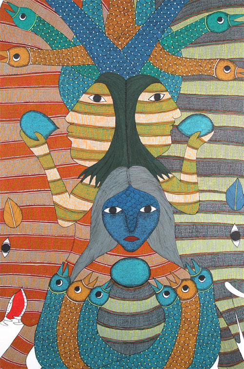 Shivji and the Mahua flowers (the stages of intoxication)
