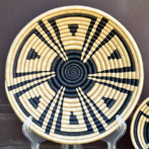 Sunflower pattern basket - SMALL