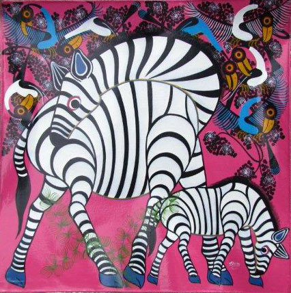Zebras and Hornbills