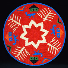 Imbenge Zulu "Hardwire"Wire Basket - pictorial style