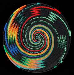 Imbenge Telephone Wire Basket (shallow flared shape)