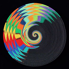 Imbenge Telephone Wire Basket (shallow flared shape)