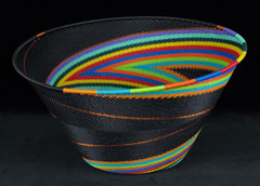 Imbenge Telephone Wire Basket (Large deep flared bowl)
