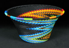 Imbenge - Small Flared Bowl (bright multicolor)