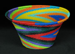 Imbenge - Small Flared Bowl (bright multicolor)