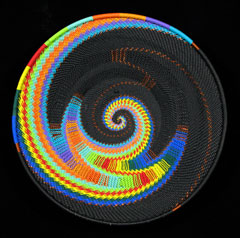 Imbenge Telephone Wire Basket (shallow flared shape)