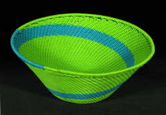 Imbenge Zulu Telephone Wire Basket (flared shape)