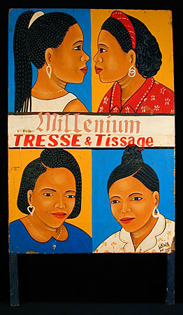 Millenium Tresse & Tissage Hair-braider's Sign