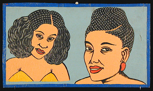 Hair-braider's Sign