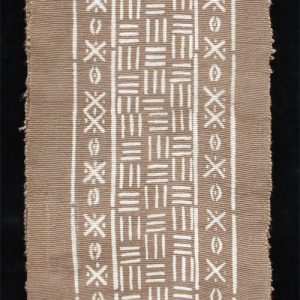 Bogolanfini - Mud-cloth scarf by Habibou Coulibaly