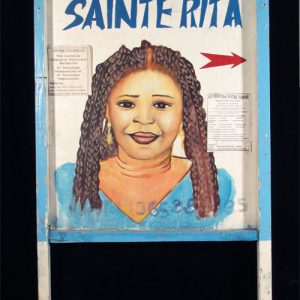COIFFURE et TRESSE SAINTE RITA Two-sided Hairdresser Sign