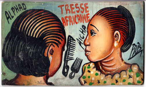 Tresse Africaine Mini Hairdresser's Sign