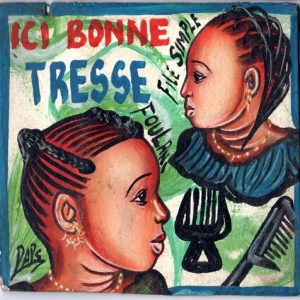 Ici Bonne Tresse Hairdresser's Mini Sign
