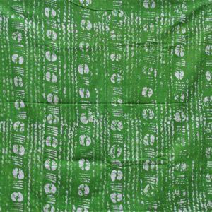 Yoruba Batik Cloth with Cowrie Pattern