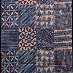 Yoruba Indigo Batik Cloth