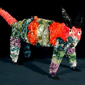 Recycled Plastic Bag Dog