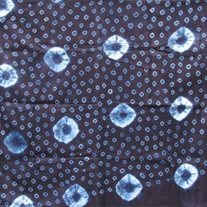 Yoruba Indigo "Moon and Star" Tie-dye Cloth