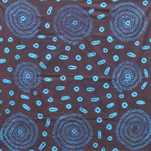 Yoruba Adire Oniko Indigo Tie-dye Cloth