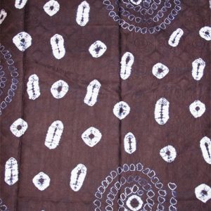 Yoruba Adire Oniko Indigo Tie-dye Cloth
