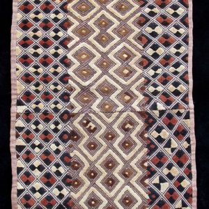 Shoowa Raffia Two-Panel Textile