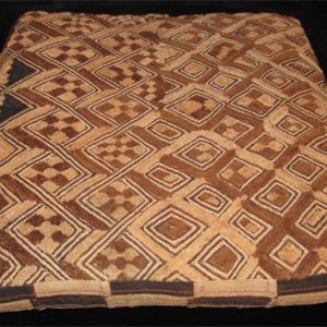 Shoowa Velvet Kuba-cloth Cushion