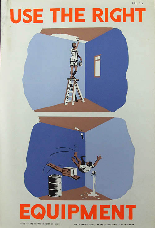 USE THE RIGHT EQUIPMENT - Workplace Safety Poster #13