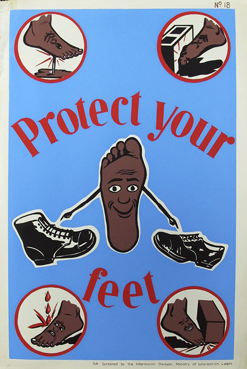 Protect your feet - Workplace Safety Poster #18
