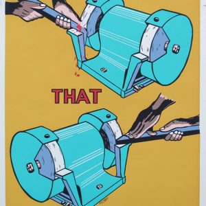 ADJUST THAT TOOL REST - Workplace Safety Poster #28