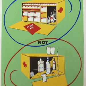 FIRST AID NOT THIRST AID - Workplace Safety Poster #4