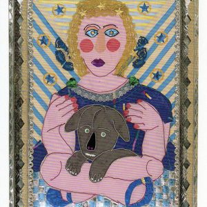 Angel with a Dog