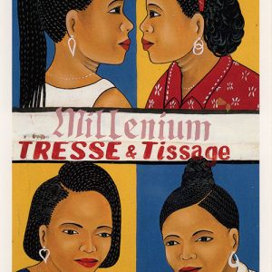 Millenium Tresse & Tissage Hairdresser's Sign