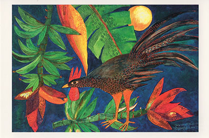 Gallo con Platanos