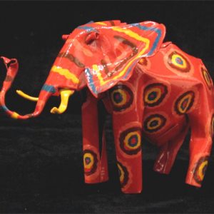 Painted Elephant (medium size)