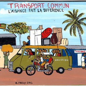 "Transport Commun" Mini Signboard