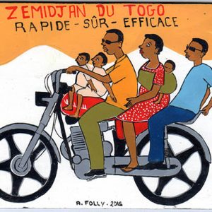 "Zemidjan du Togo" Mini Signboard