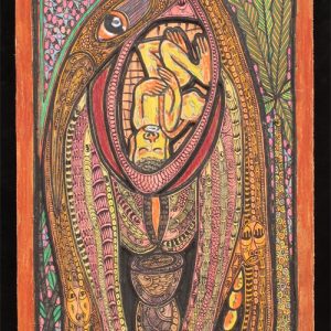Arriving in the World of an "Ifa" Goddess of Traditional Priest & the Ifa Beads (Ifa Oracle Beads)