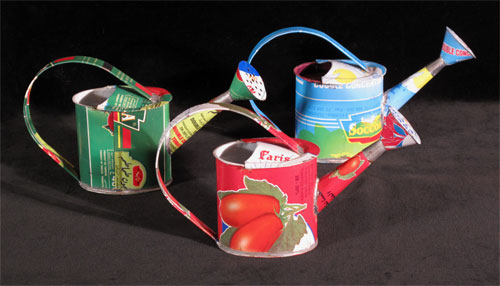 Tin-Can Watering Can Ornament