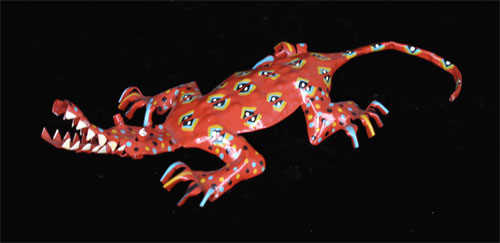 Painted Crocodile (medium size)
