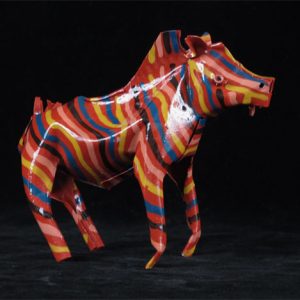 Painted Zebra (medium size)