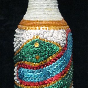 Damballa (green) Vodou Bottle