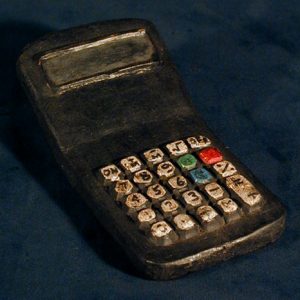 Calculator Sculpture