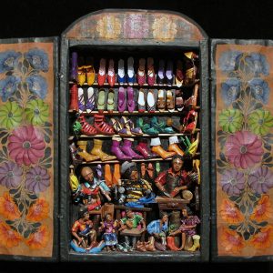 Tienda de Zapatos (Shoe Shop) Retablo