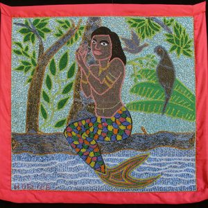 La Sirene at the Water's Edge Vodou Banner