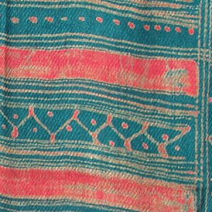 Batik Shawl on Rayon by Gasali Adeyemo