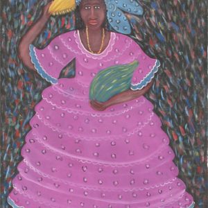 Woman in Purple Dress (for Erzulie)