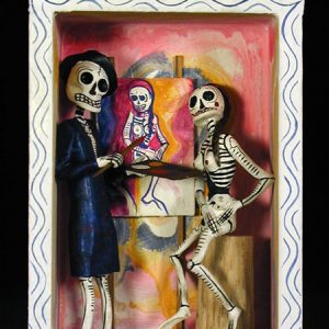 Artist and Model - Retablo