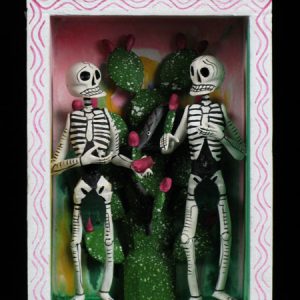 Adam and Eve - Retablo