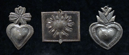 Milagro Heart Ornaments