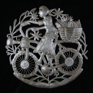 Pedaling Home from the Market
