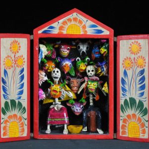 Mask Shop of the Dead - Retablo
